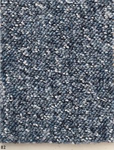Schlingen Teppich in der Farbe dunkelblau erhältlich | Teppichboden verfügbar in der Breite 400cm & in der Länge 200cm | Bodenbelag wird als Meterware geliefert | Belastungsklasse (BK22)